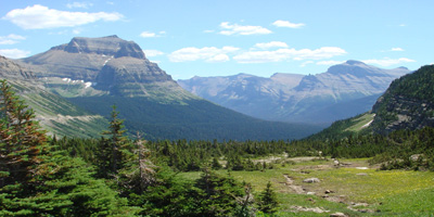 Going To The Sun Mountain in Glacier Park
