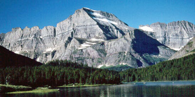 Mount Gould in Glacier Park